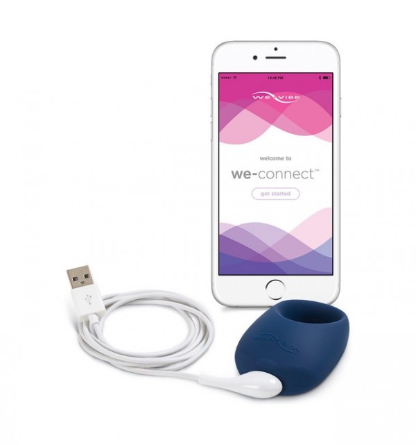Эрекционное кольцо с вибрацией "We-Vibe Pivot" + приложение 