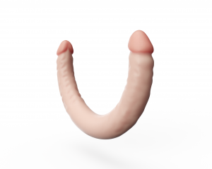 Фаллоимитатор двухголовый "Lovetoy" реалистичный, 42,5см